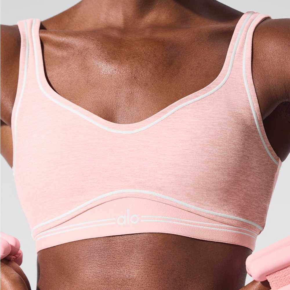 ALO Pink Quartz SOLD OUT ONLINE  Bra NWT